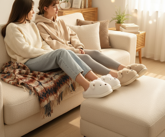Comfiee™ Warme Pluche Pantoffels – Comfort voor Thuis